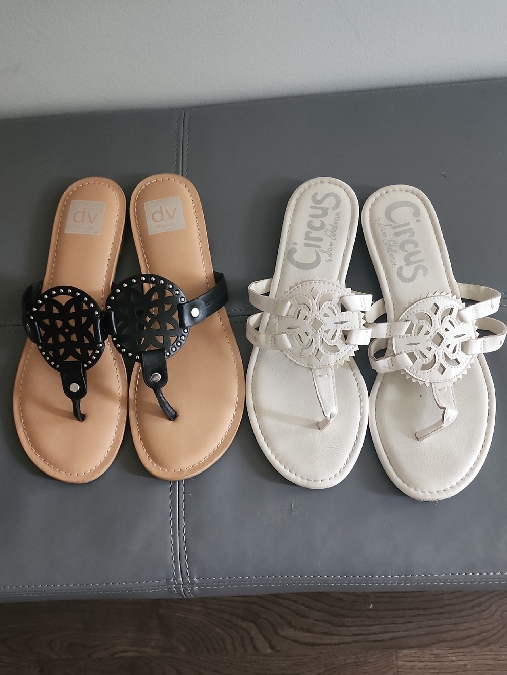 DV by Dolce Vita Black and White Sam Edelman  Sandals